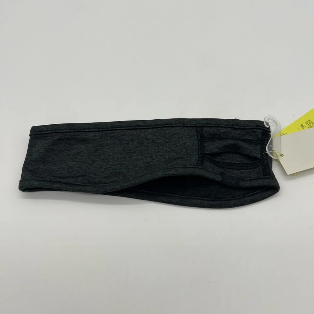 All In Motion NEW Girls One Size Headband Gray With Opening For Ponytail